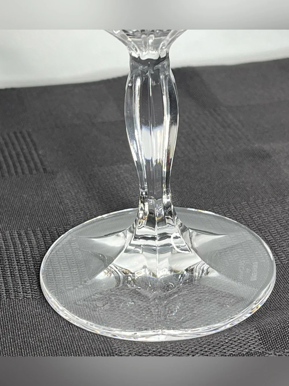 Discontinued Marquis by Waterford Crystal Omega Iced Tea Glasses-  Set of 2